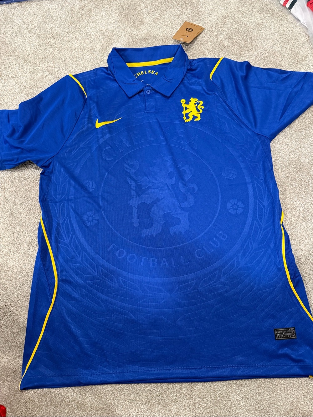Nike Chelsea home blue  26/27 slim fit soccer jersey